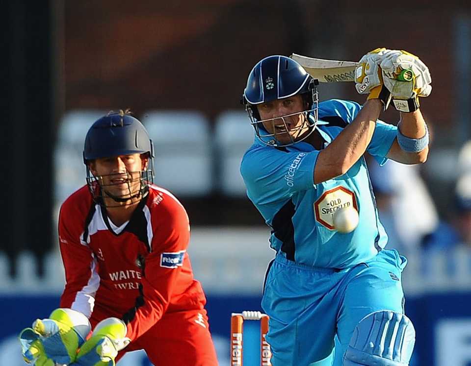 Wes Durston hit 86 off 58 balls in the tie against Lancashire
