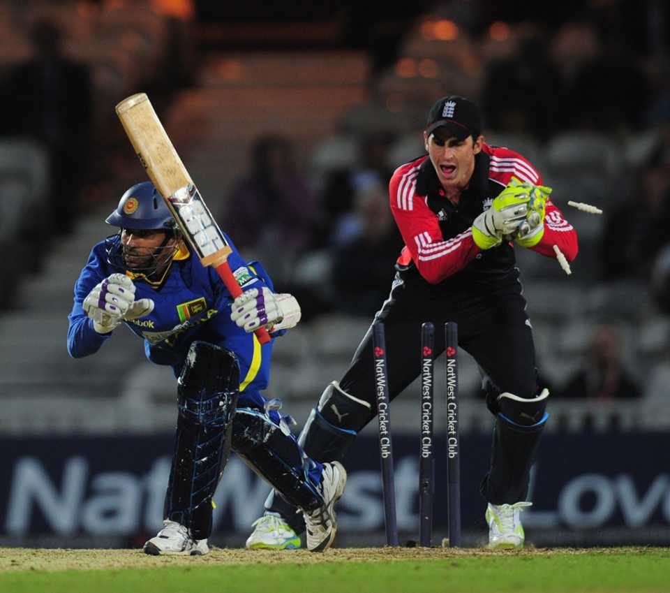 Craig Kieswetter stumps Suraj Randiv, England v Sri Lanka, 1st ODI, The Oval, June 28 2011