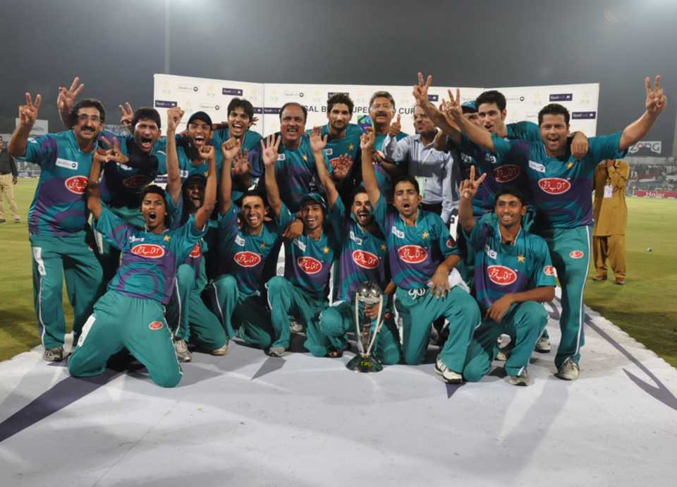 Rawalpindi Rams won the title after a SuperOver, Karachi v Rawalpindi, Faysal Bank Super Eight T20 Cup final, Faisalabad, July 1, 2011
