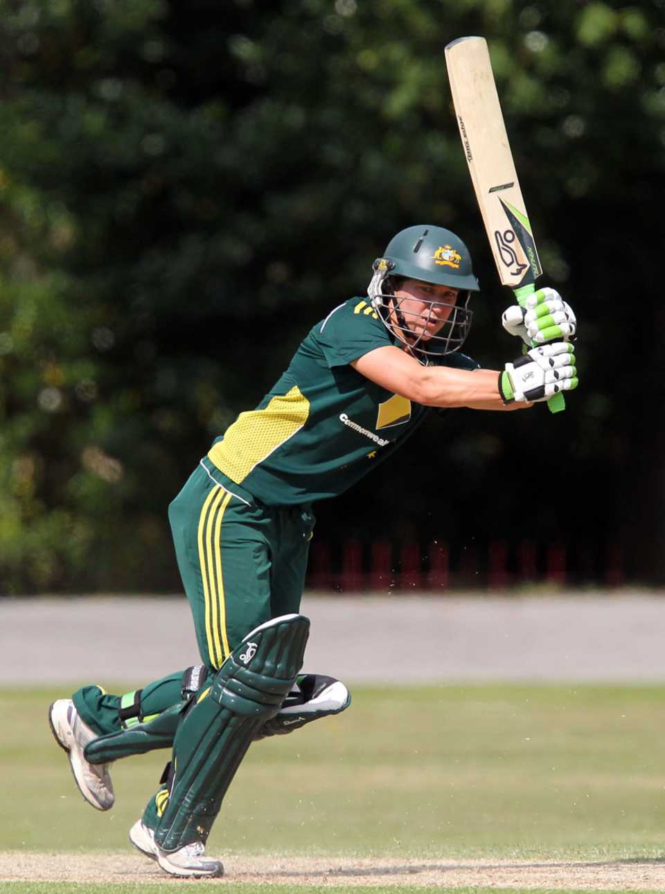 Shelley Nitschke anchored Australia's successful run chase with 78 from 100 balls