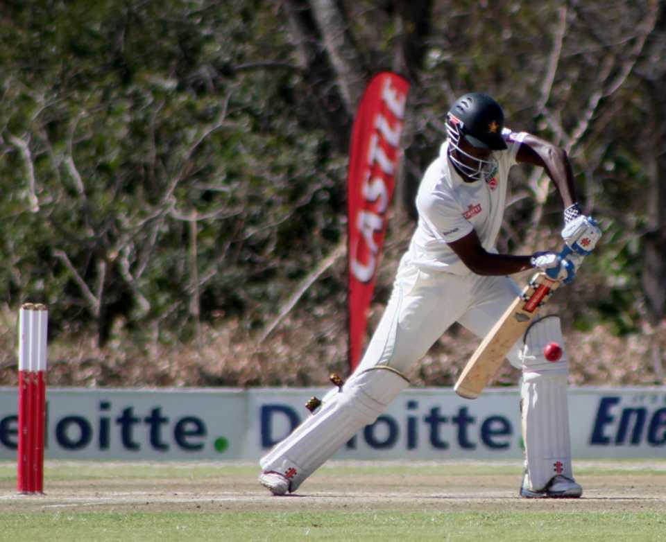 Elton Chigumbura frustrated Australia A with a century