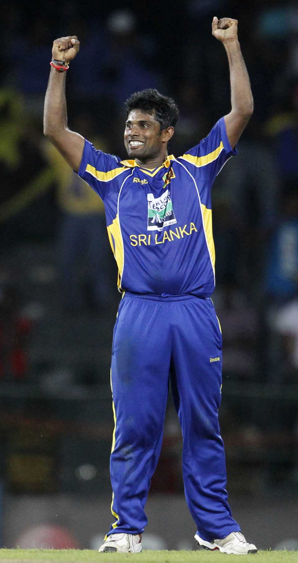 Seekkuge Prasanna picked up three wickets in an over, Sri Lanka v Australia, 4th ODI, R Premadasa Stadium, Colombo, August 20, 2011