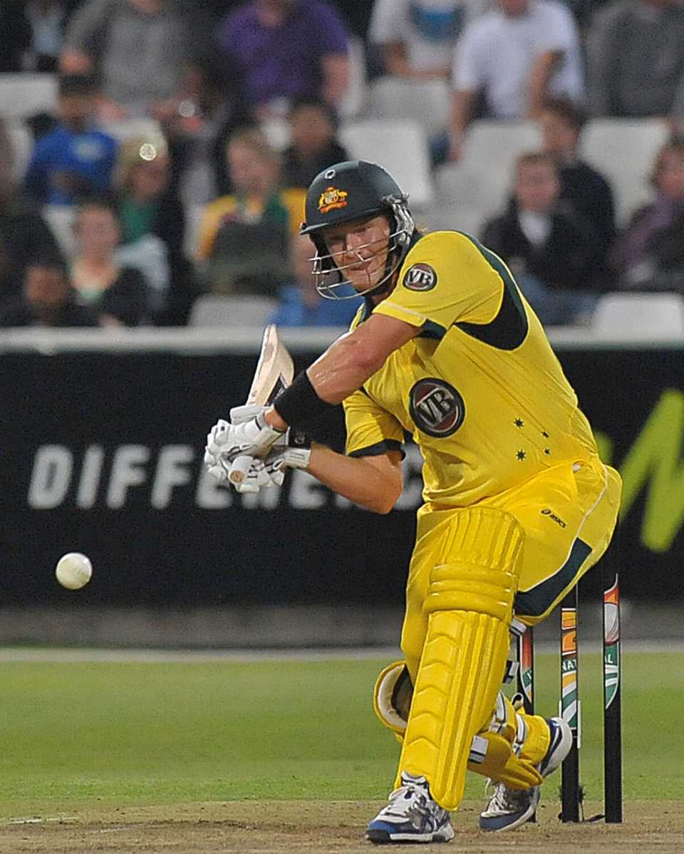 Shane Watson started the tour of South Africa in fine style, South Africa v Australia, 1st Twenty20, Cape Town, October 13, 2011