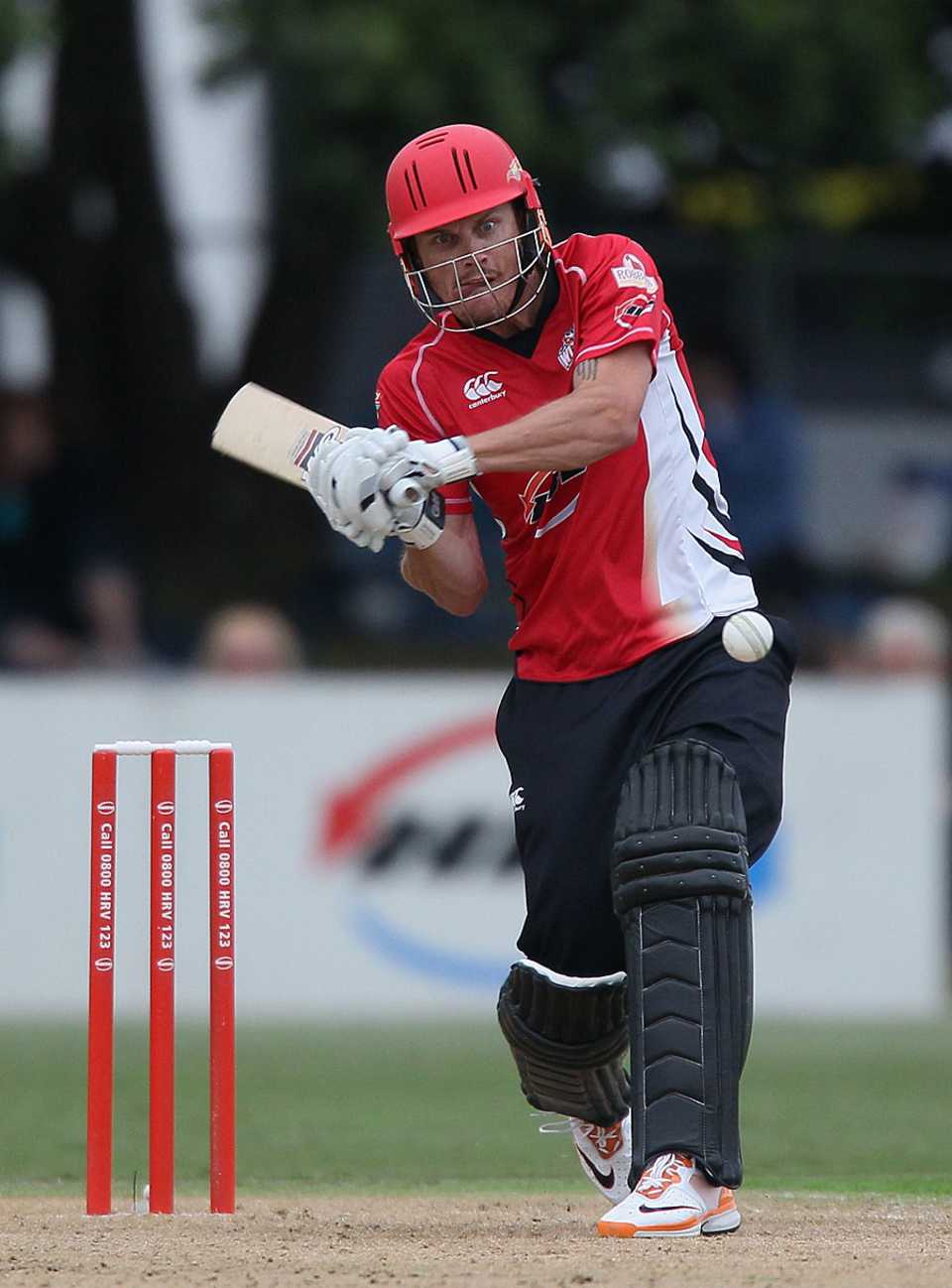 Rob Nicol smacked 101 not out of 57 balls