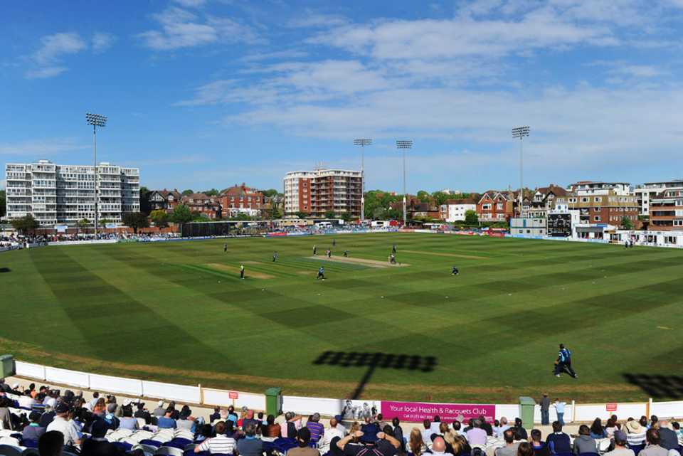 A good crowd at Hove, Sussex v Middlesex, Hove, May, 8, 2011