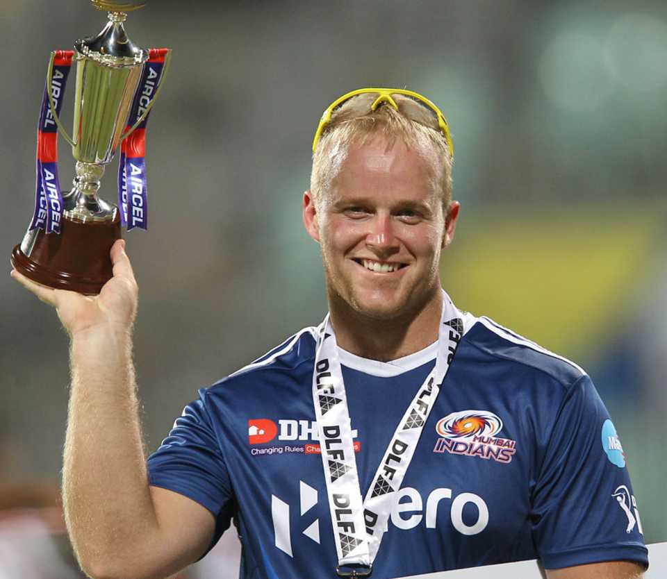 Richard Levi was Man of the Match on his IPL debut