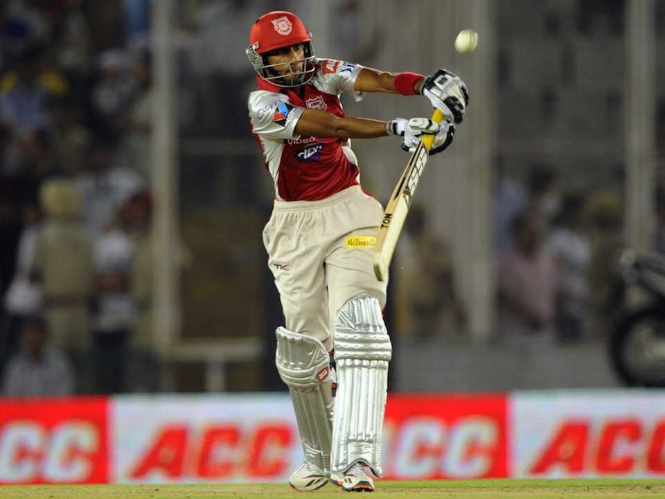 Gurkeerat Singh made 23 on debut, Kings XI Punjab v Rajasthan Royals, IPL, Mohali, May 5, 2012