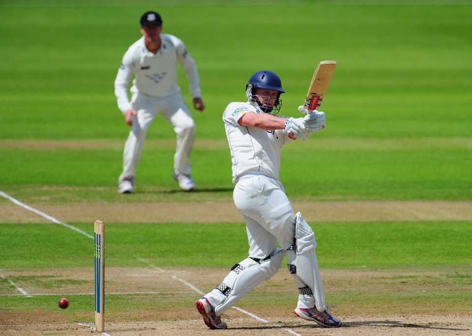 Will Porterfield made 43, Warwickshire v Sussex, County Championship Division One, Edgbaston, 1st day, July, 12, 2012