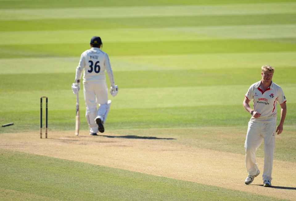 Glen Chapple bowled Ravi Patel first ball, Middlesex v Lancashire, County Championship, Division One, Lord's, 4th day, September 7, 2012