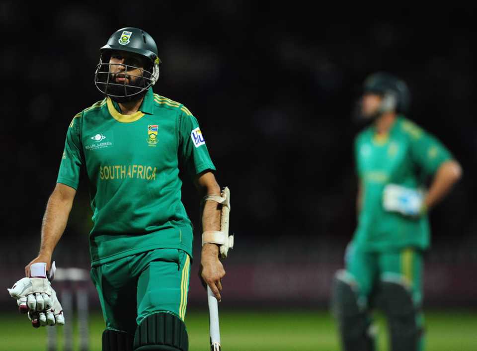 When Hashim Amla fell the game was over for South Africa