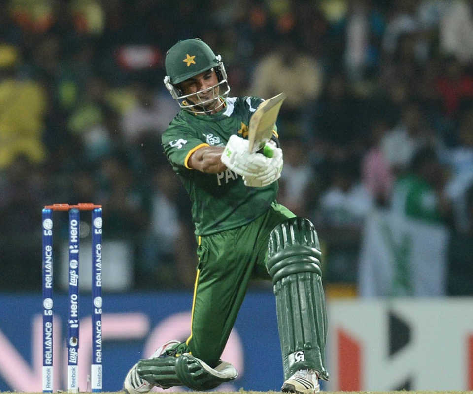 Imran Nazir scored 72 off 36 balls, Bangladesh v Pakistan, World Twenty20 2012, Group D, Pallekele, September 25, 2012