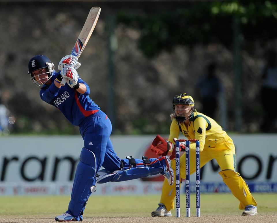 Sarah Taylor top-scored for England with 65, Australia v England, Group A, Women's World Twenty20, October 1, 2012