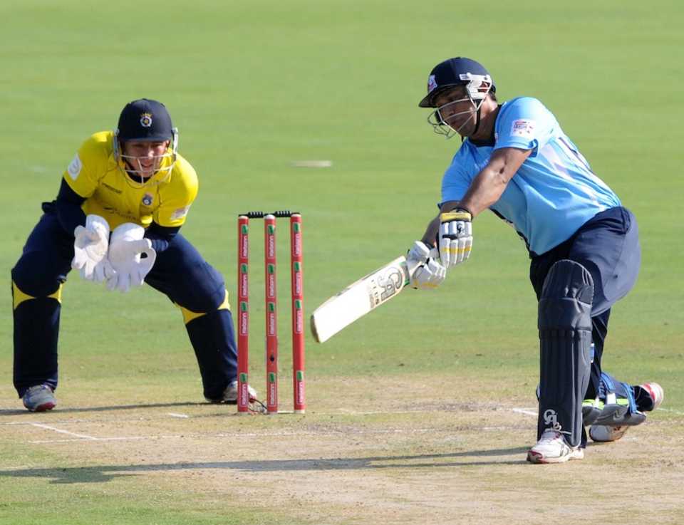 Azhar Mahmood scored 55 off 31 balls, Auckland Aces v Hampshire, Champions League T20, Centurion, October 10, 2012