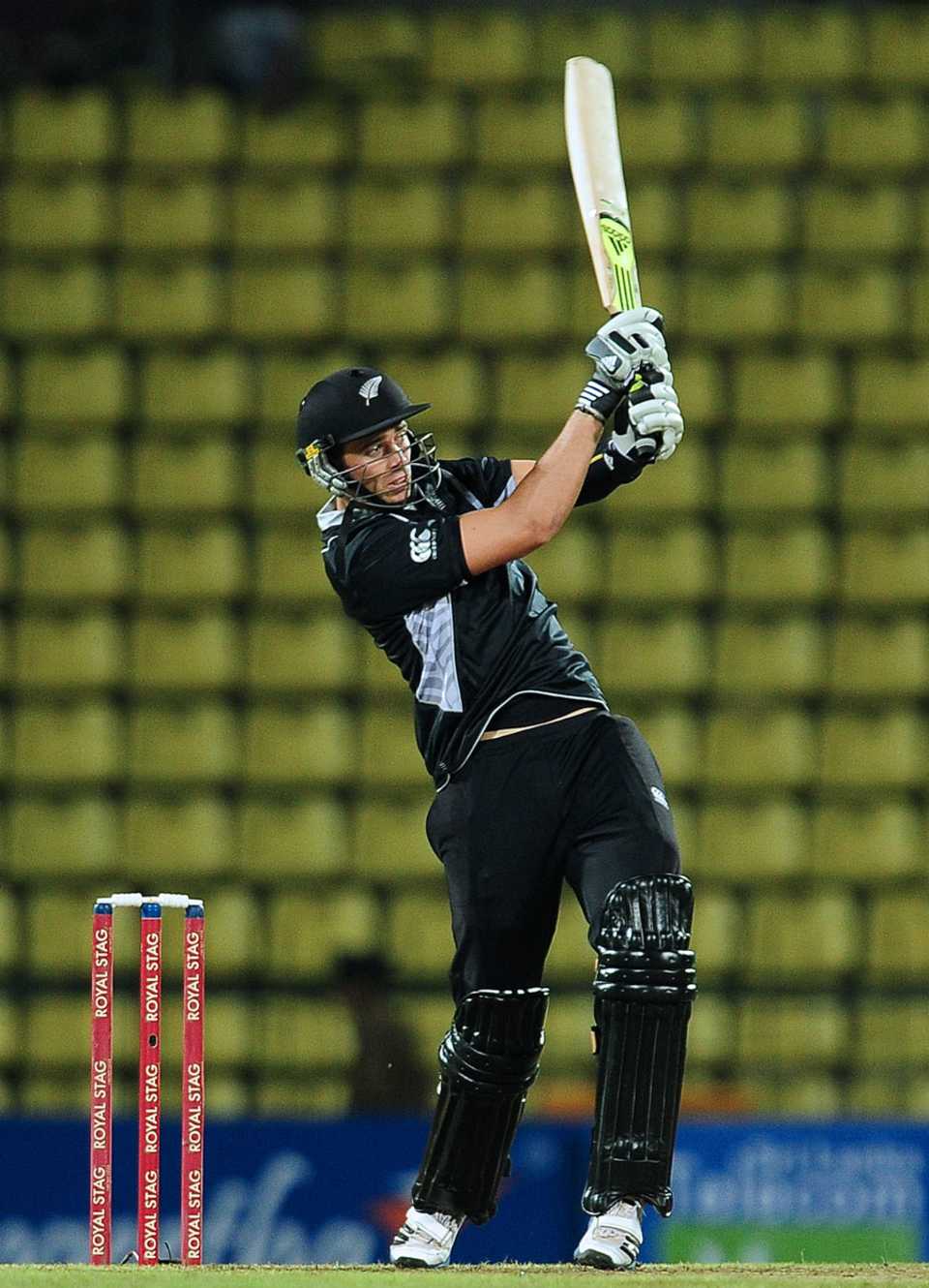 Tim Southee got some quick runs towards the end of the innings, Sri Lanka v New Zealand, Twenty20 international, Pallekele, October 30, 2012