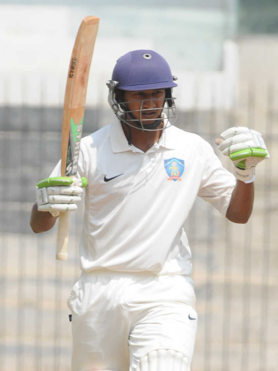 Ganesh Satish was part of a 243-run stand for the sixth wicket
