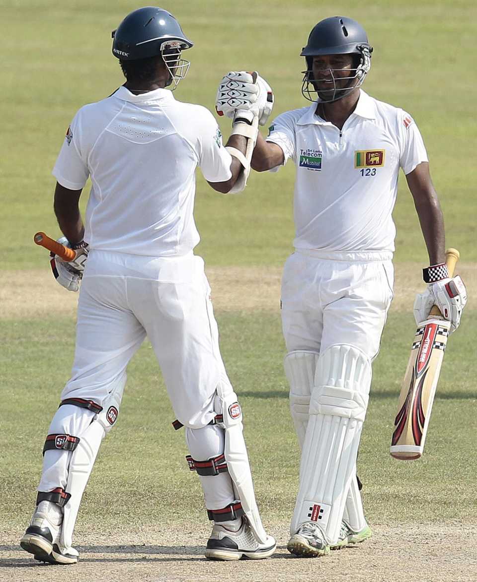 Sri Lanka's openers made light work of the chase, Sri Lanka v New Zealand, 1st Test, Galle, 3rd day, November 19, 2012