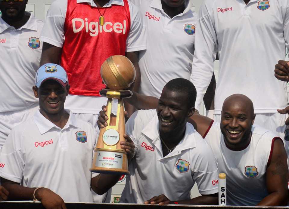 West Indies won the series 2-0, Bangladesh v West Indies, 2nd Test, Khulna, 5th day, November 25, 2012