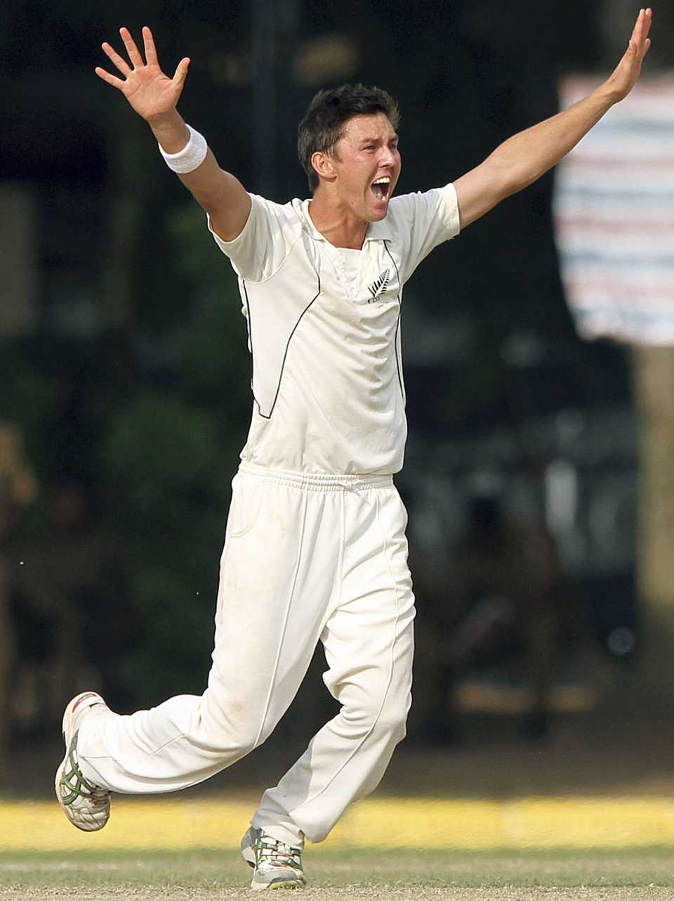 Trent Boult took the final wicket to seal the win