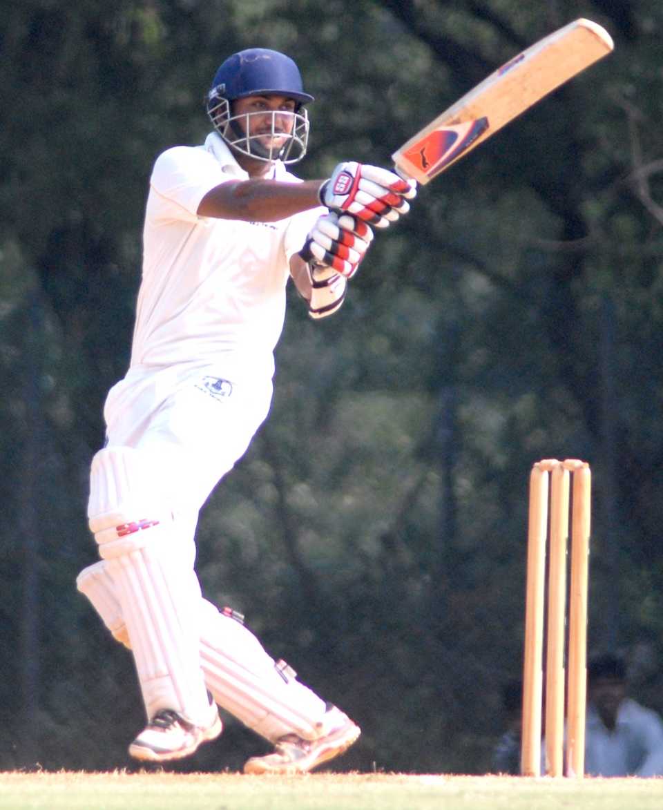 Arun Karthik scored 70 on the last day