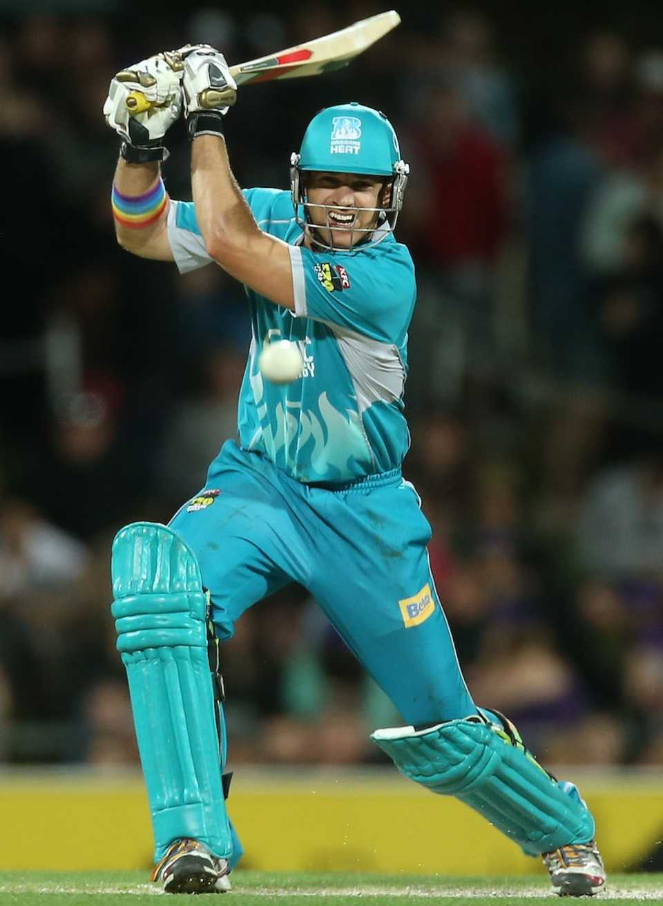 Luke Pomersbach hit current BBL's fastest fifty