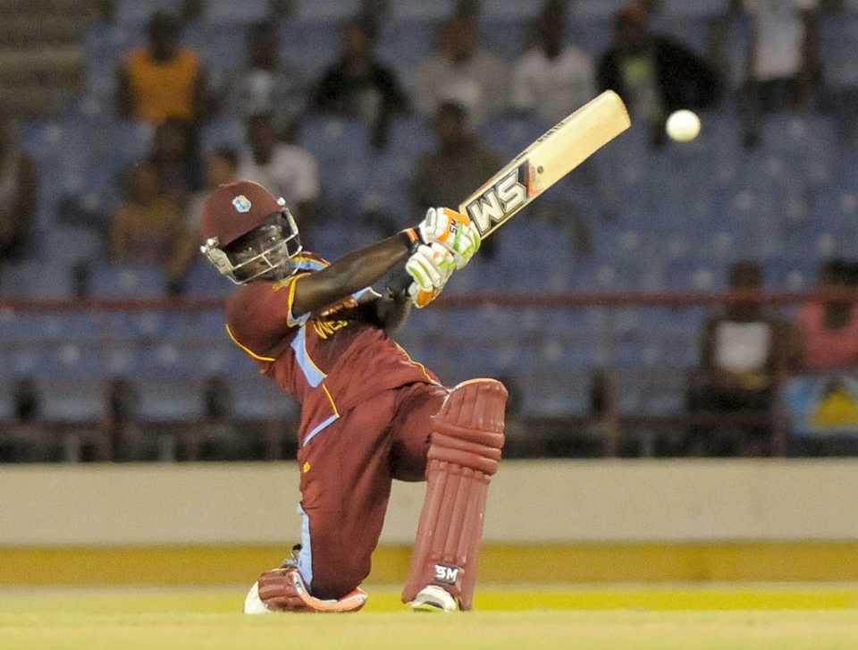 Deandra Dottin led West Indies to victory in her 50th T20I