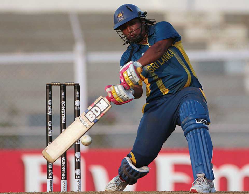 Sri Lanka's Eshani Kaushalya scored a quick 56