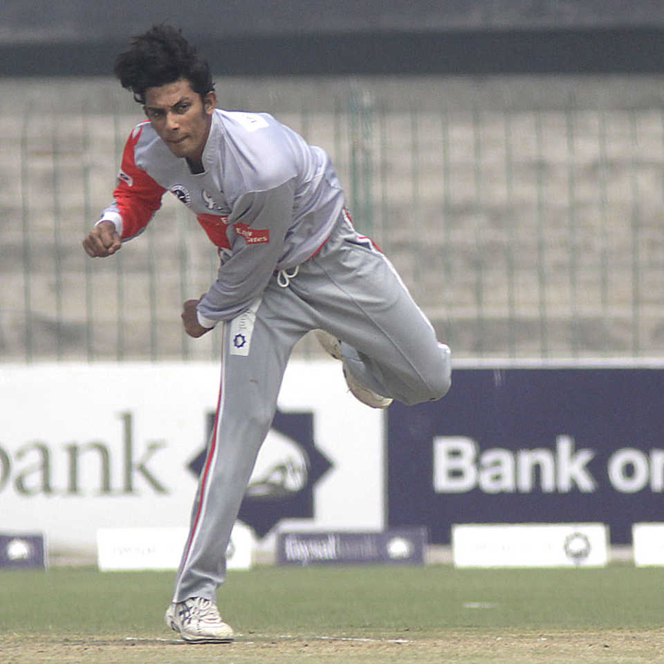 Raza Hasan took three wickets