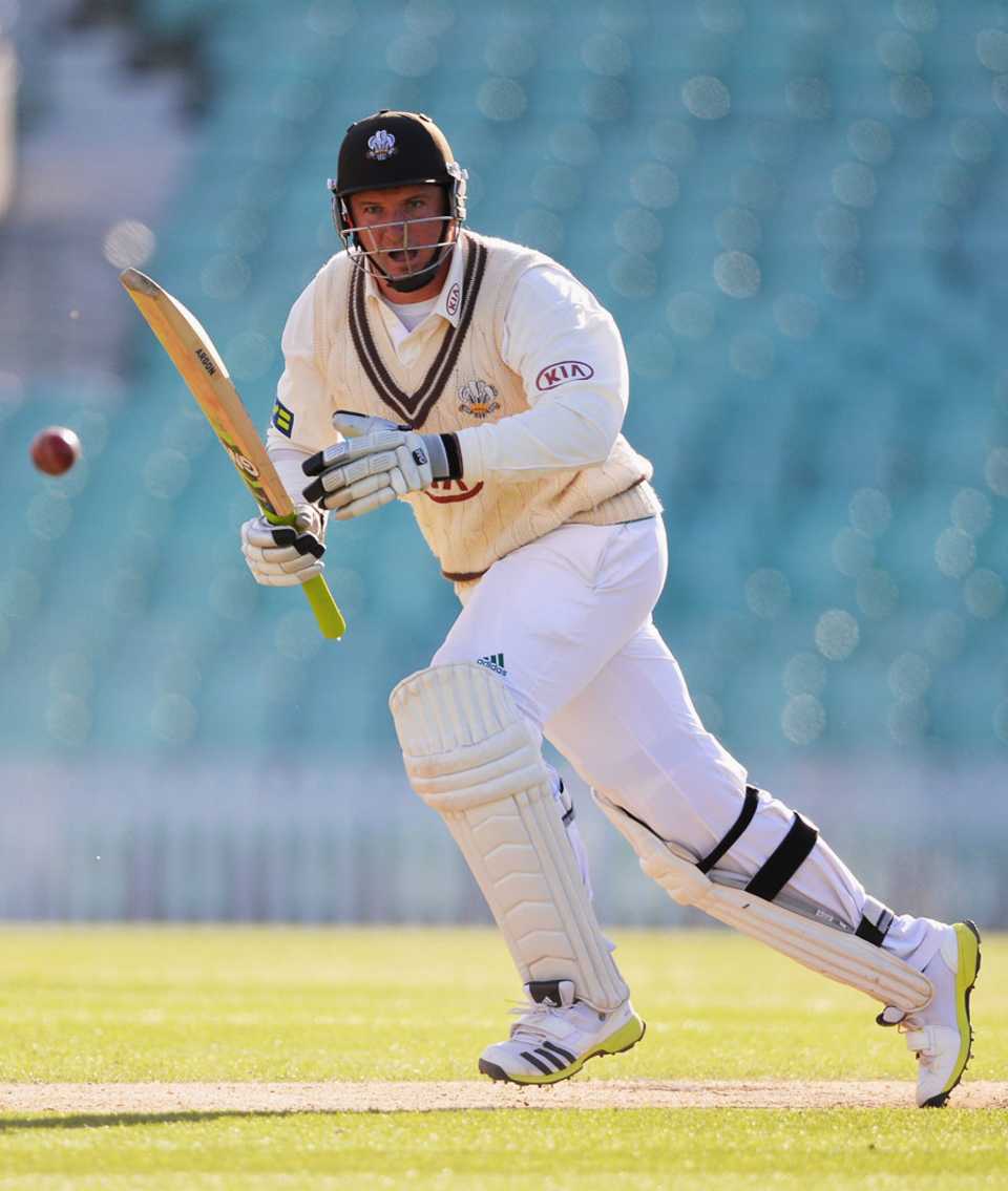 Graeme Smith reached 43 not out, approaching his first Surrey fifty