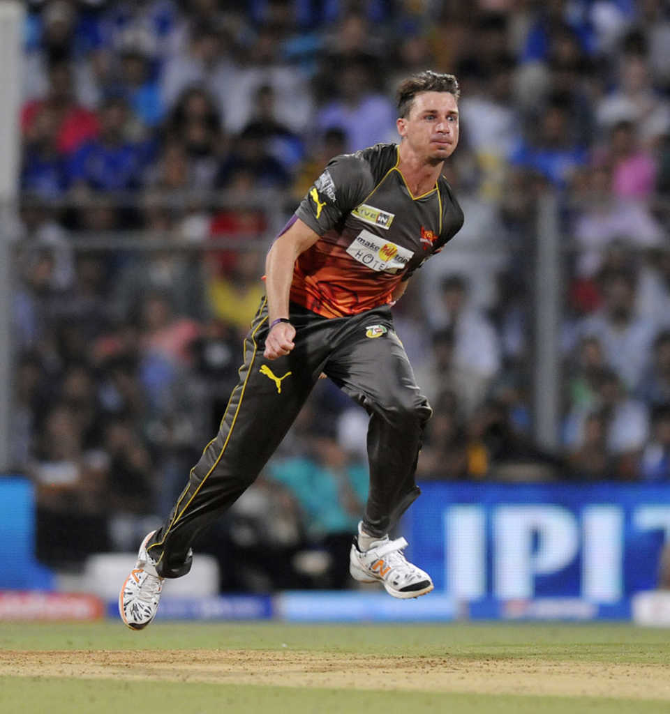 Dale Steyn was the best bowler for Sunrisers Hyderabad, conceding 23 runs in four overs