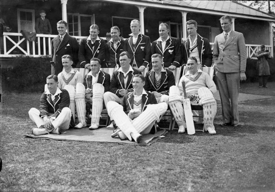 The New Zealand team touring England in 1931