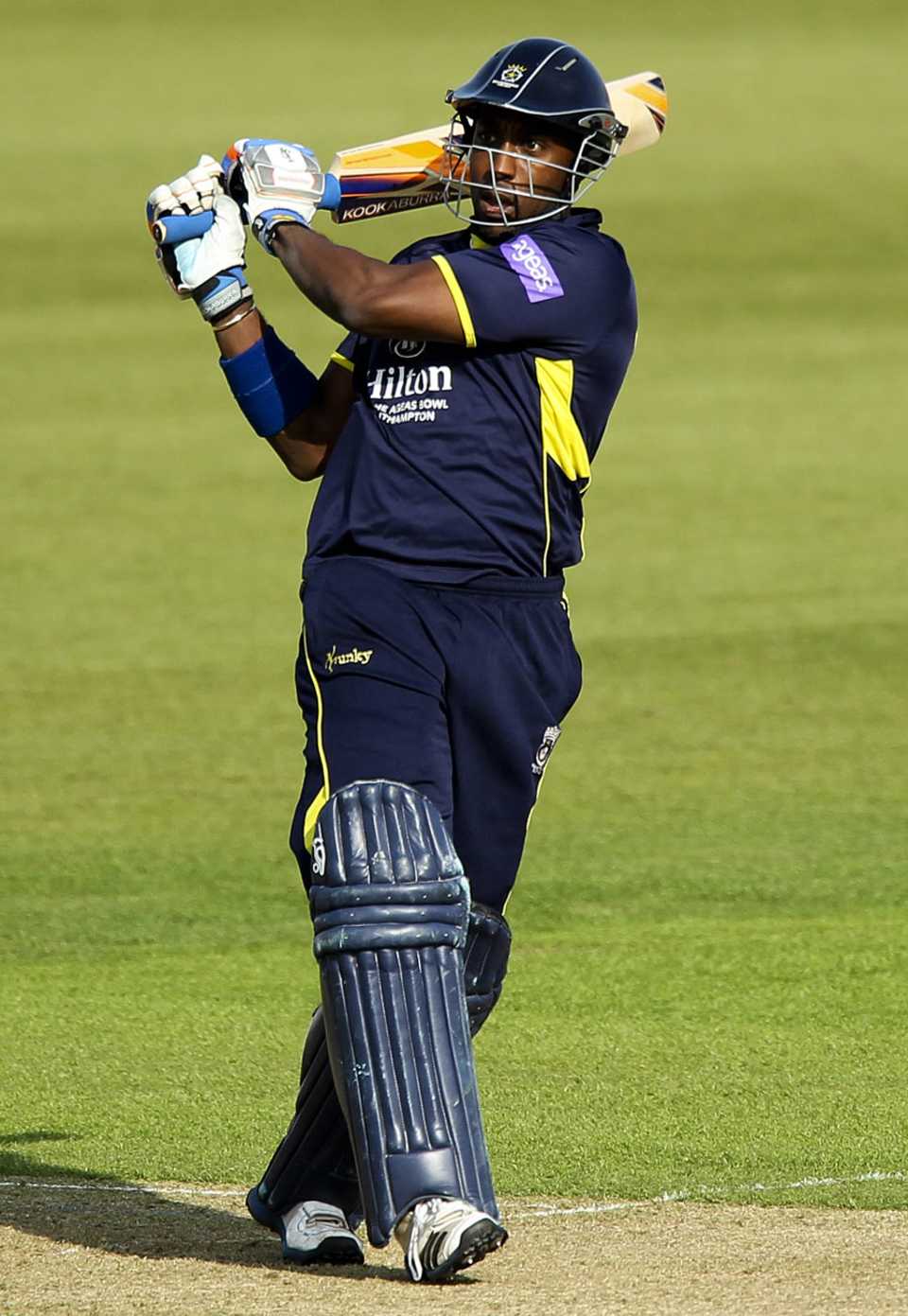 Michael Carberry fell four runs short of a century