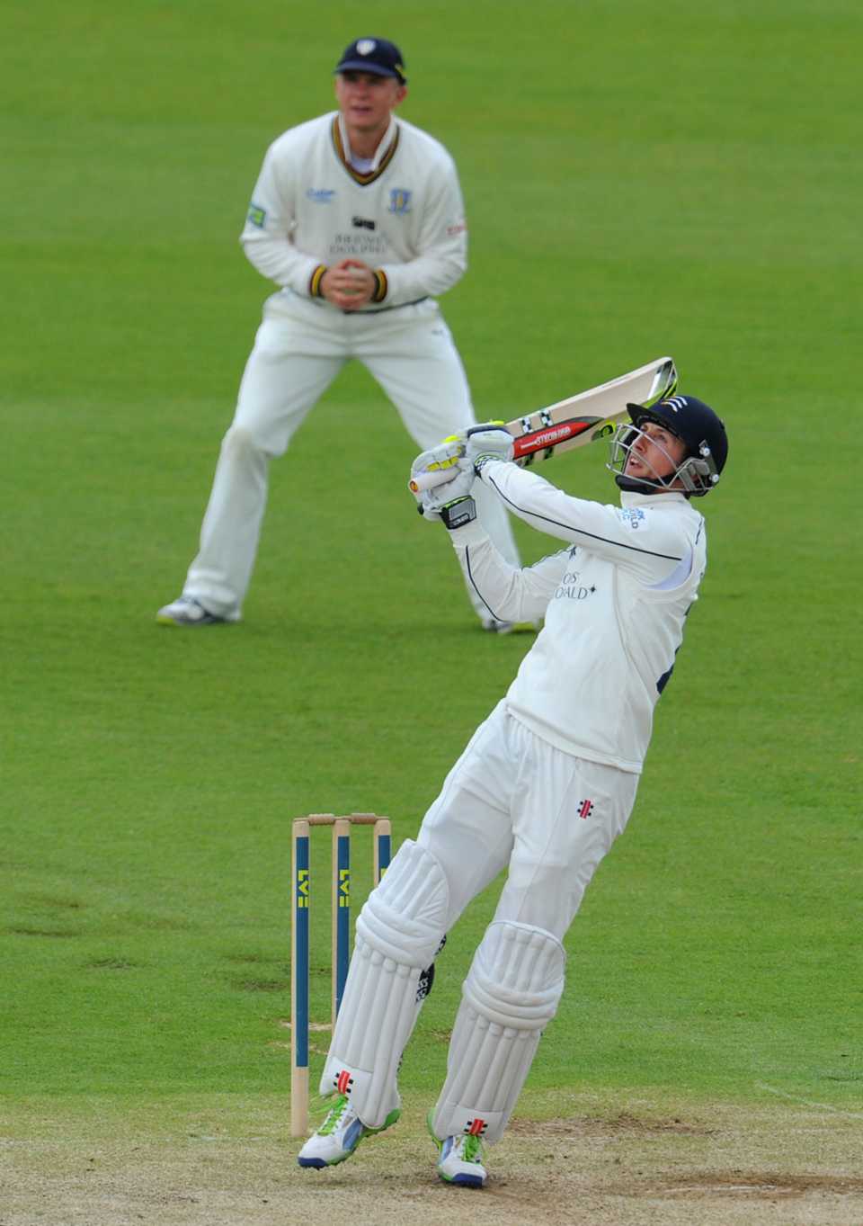John Simpson made 42 to help Middlesex fight back from 35 for 5
