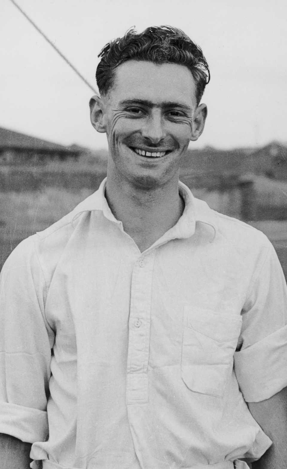Brian Booth on his maiden tour to England, August 1, 1961
