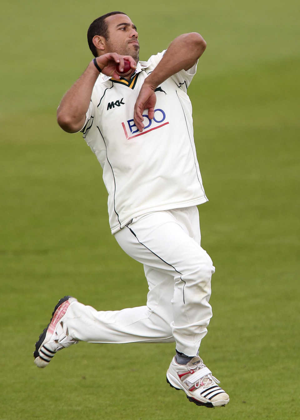 Andre Adams claimed the first wicket, Nottinghamshire v Sussex, County Championship, Division One, Trent Bridge, 1st day, June, 22, 2013