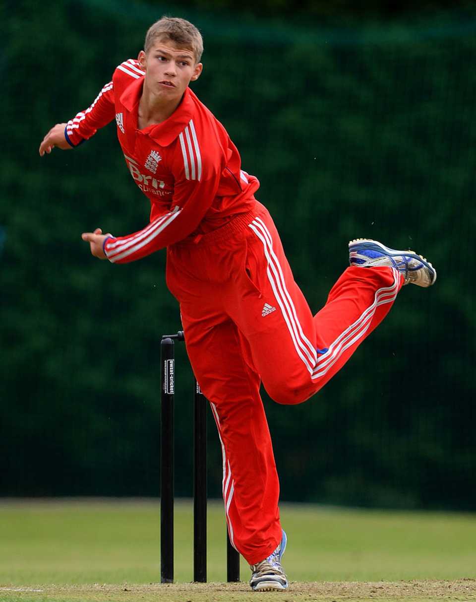 Karl Carver took 0 for 33, England Under-19s v Pakistan Under-19s, Under-19s Tri-Nation Tournament, Sleaford, August, 6, 2013