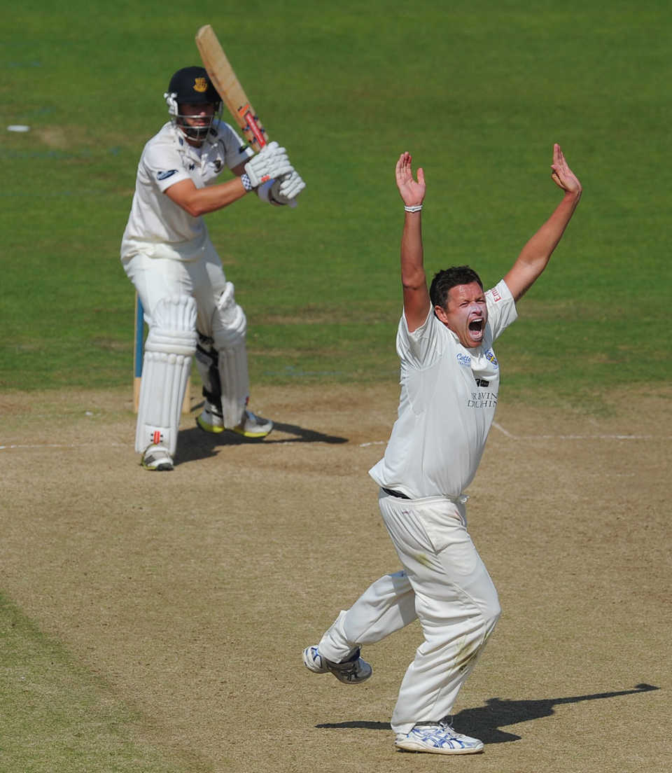 Mitch Claydon took three wickets on day four
