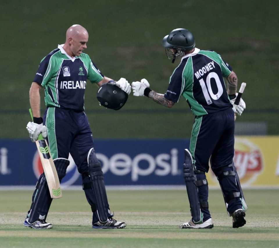 John Mooney and Trent Johnston added 55 for the sixth wicket