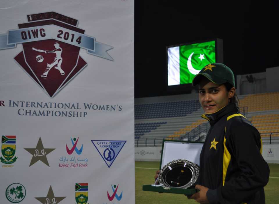 Javeria Khan was Player of the Match for her unbeaten 51