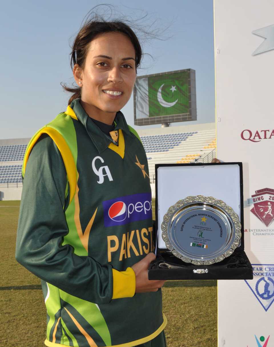 Nain Abidi was named Player of the Match