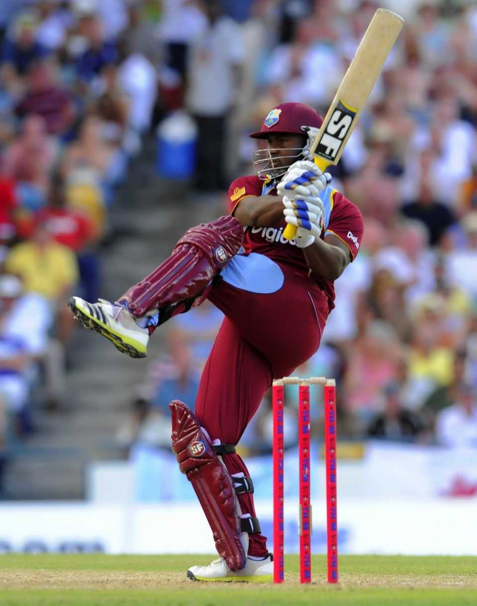 Dwayne Smith smacked three sixes, West Indies v England, 2nd T20, Barbados, March 11, 2014