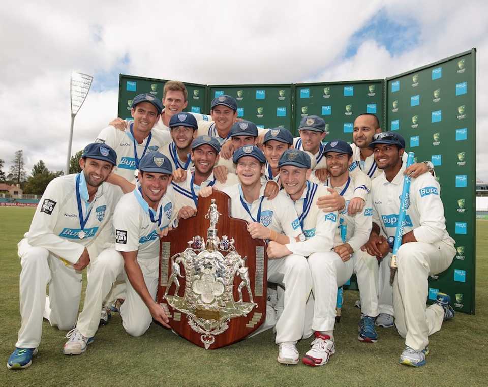 New South Wales celebrate their victory