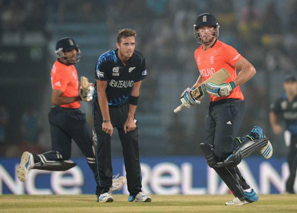 Tim Southee was taken for 46 runs, England v New Zealand, World T20, Group 1, Chittagong, March 22, 2014
