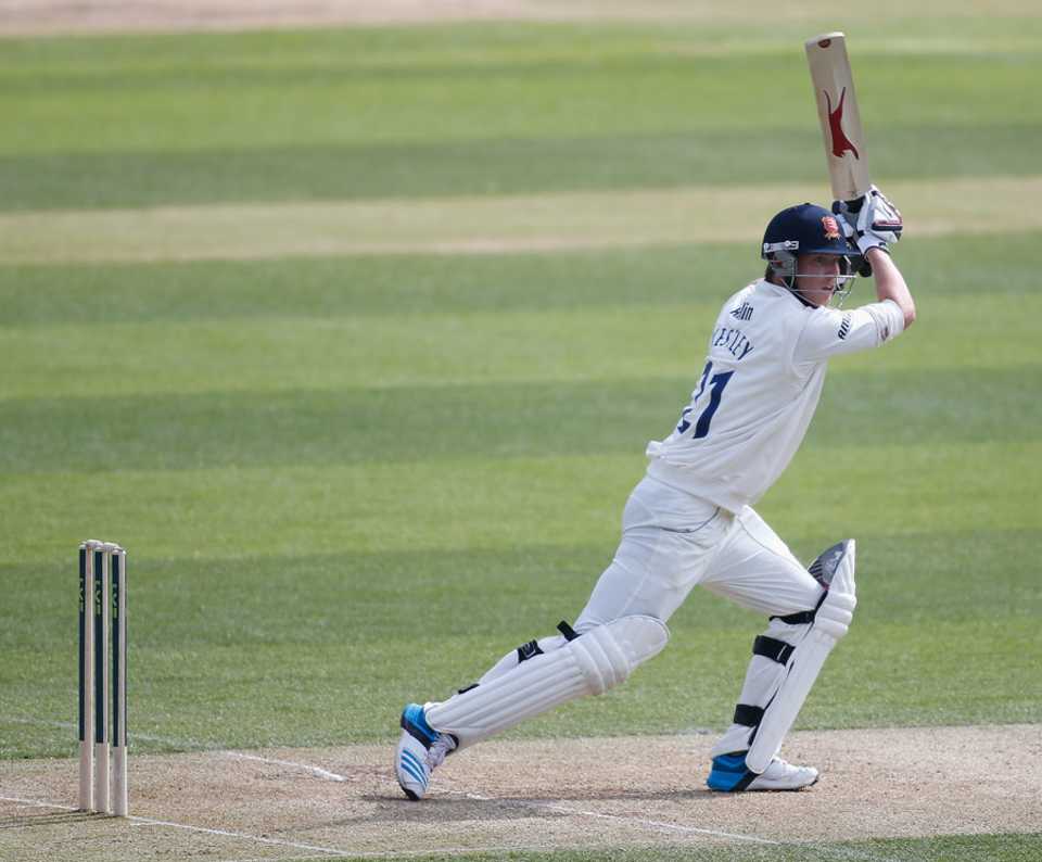 Tom Westley drives on his way to a half-century
