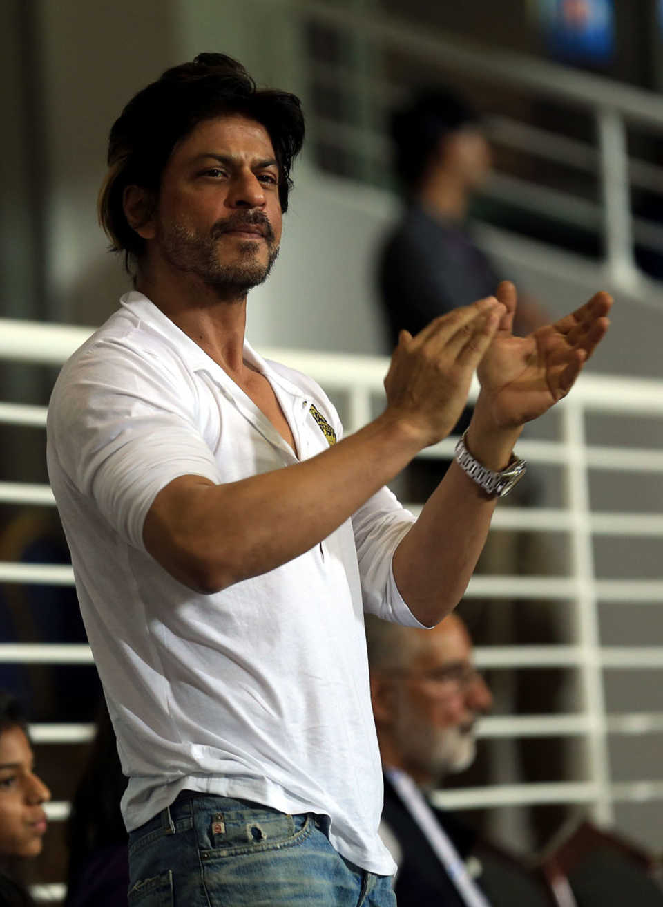 Shah Rukh Khan lends support to his team