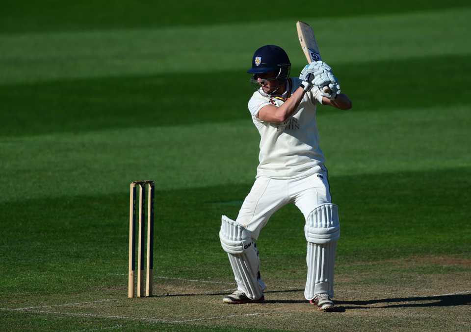 Michael Richardson helped put on a century stand for the second wicket