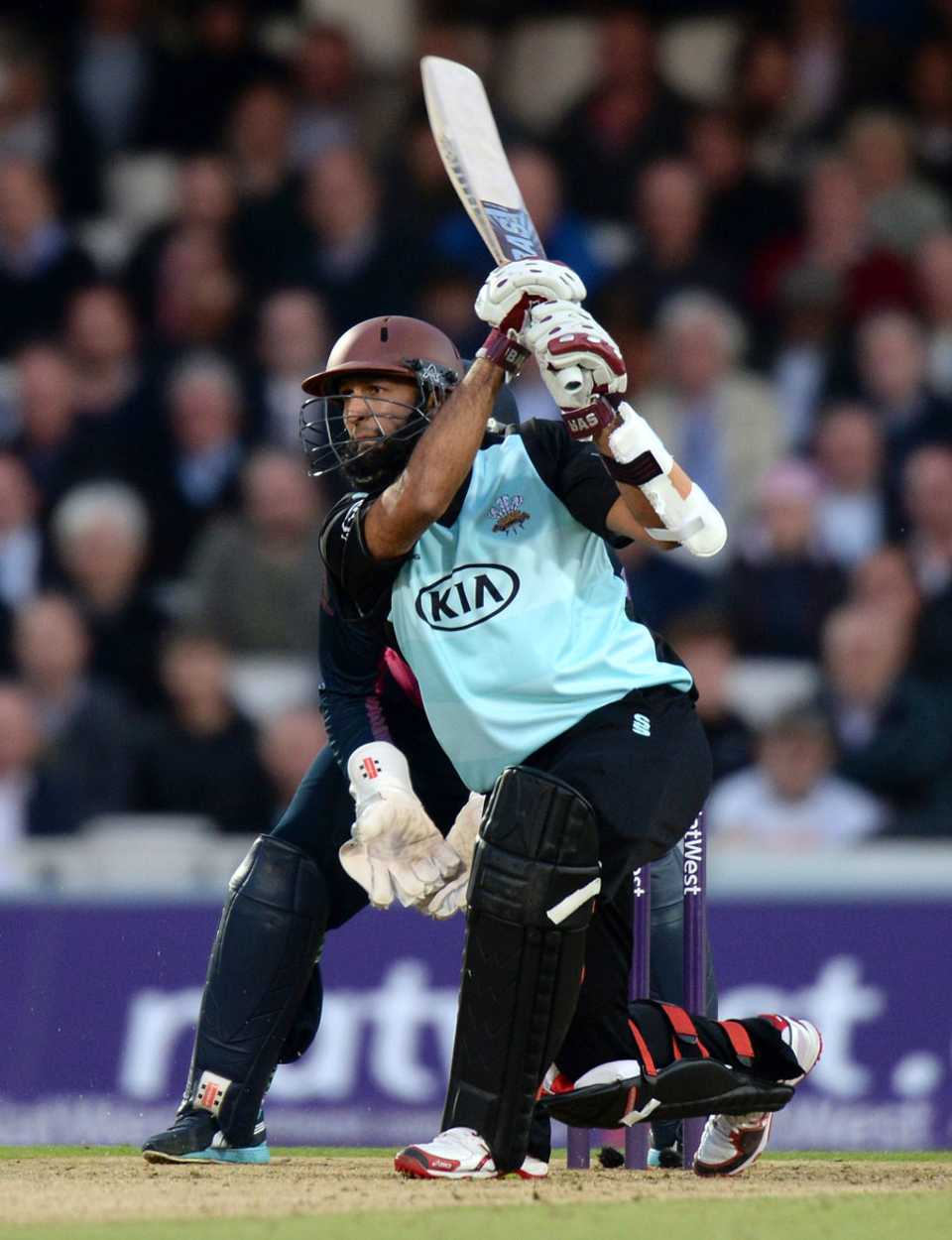 Hashim Amla played some classy strokes, Surrey v Middlesex, NatWest T20 Blast, South Division, The Oval, May 30, 2014