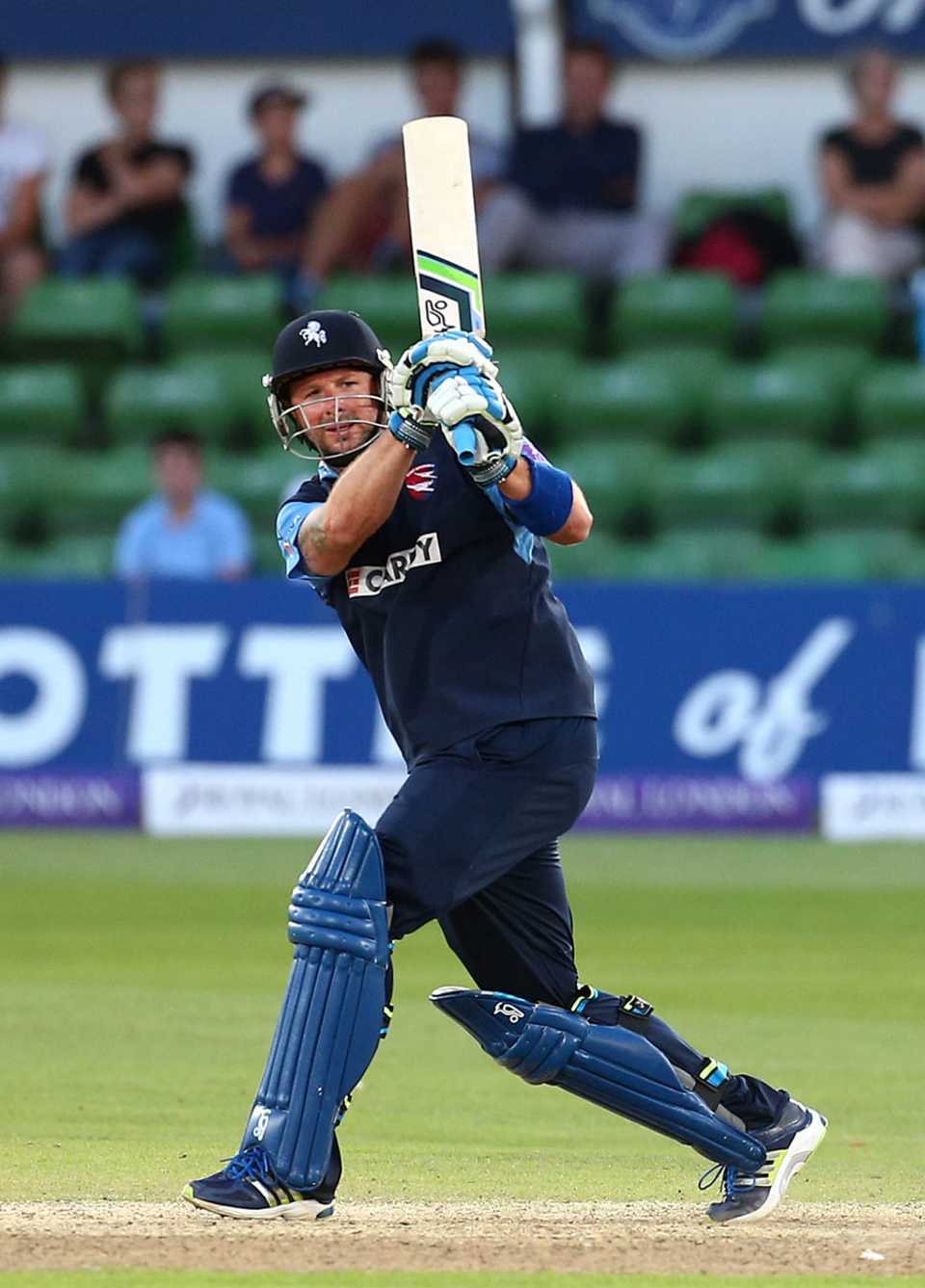 Darren Stevens steered his side to the small target, Kent v Glamorgan, Royal London Cup, Group B, Canterbury, August 4, 2014
