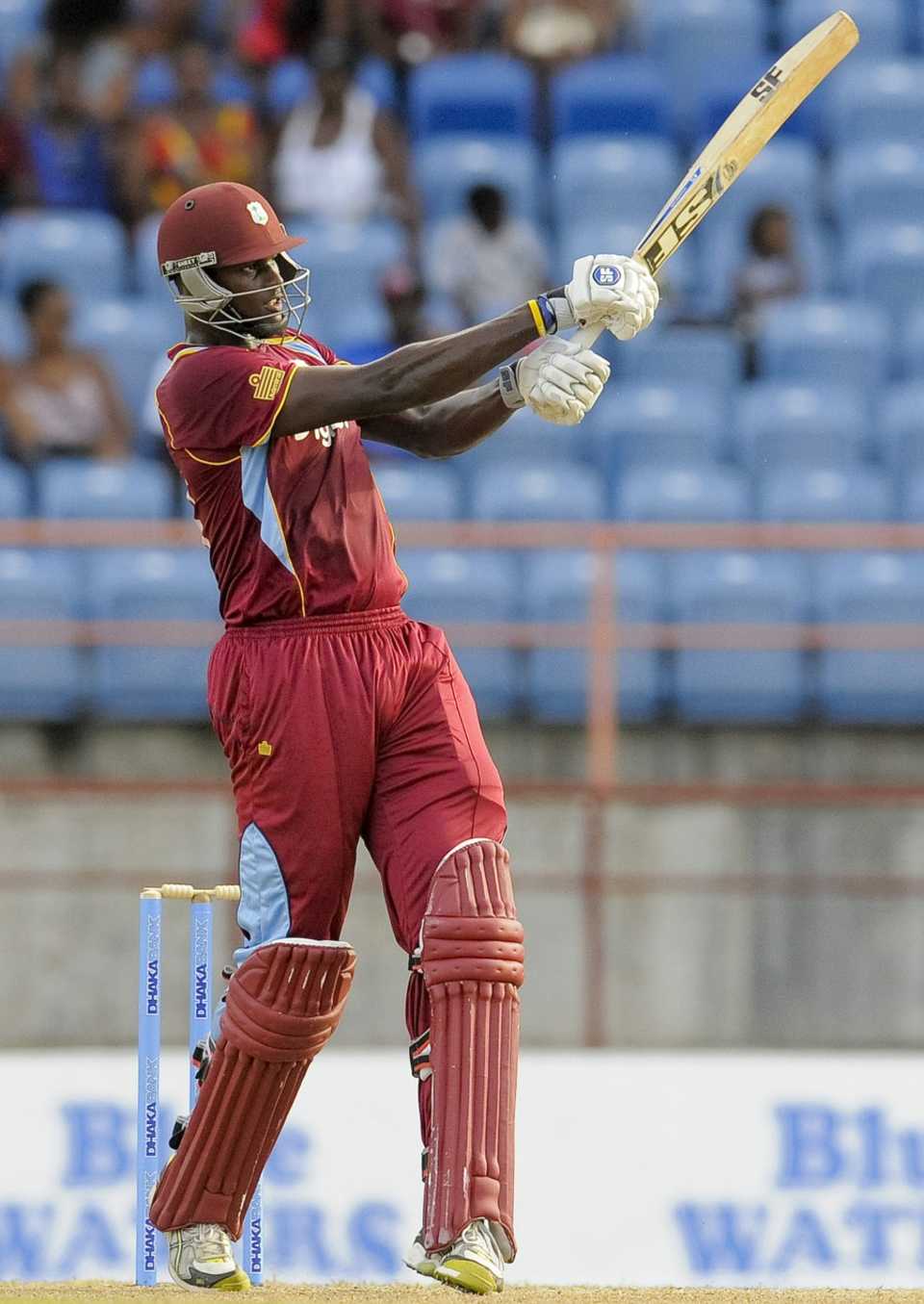 Jason Holder pulled West Indies home with an unbeaten 22 off 15