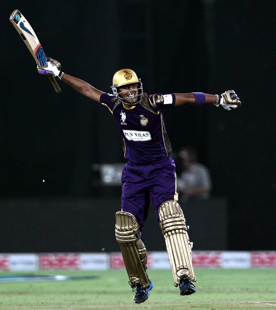 Suryakumar Yadav is pumped up after leading Knight Riders to a win