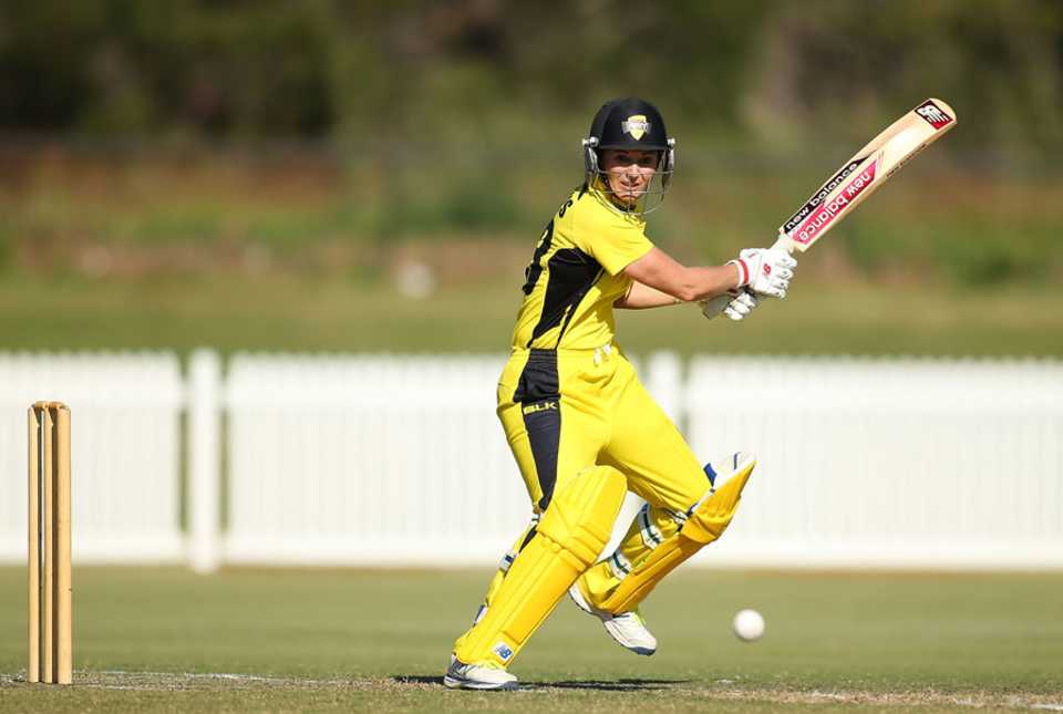 Captain Charlotte Edwards top-scored in Western Fury's defeat